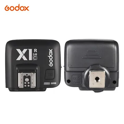 GODOX X1R-C 32 Channels TTL 1/8000s Wireless Remote Flash For Canon EOS Cameras • £45.74