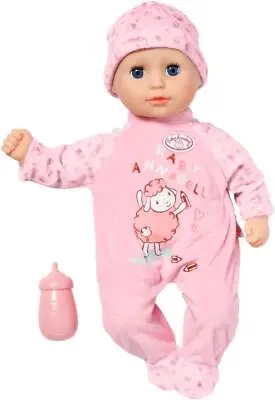 Baby Annabell Little Doll 36 Cm Soft Body Blinking Eyes Easy Fit Clothing Bottle • £49.99