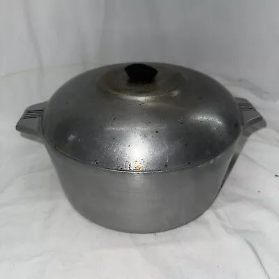 Wagner Ware Magnalite 4248 5 Qt Vintage Aluminum Dutch Oven Stockpot W/lid • $59.99