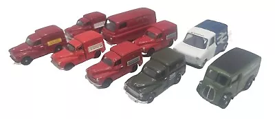 9x Oxford & Classix Diecast 1:76 OO Trackside Parcel Service Model Vehicles  • £40