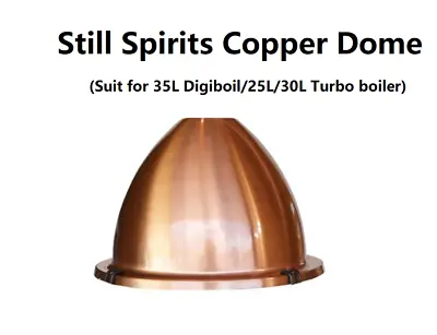 Still Spirits Pure Copper Dome For Alembic Pot Still • $160.79