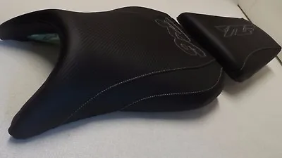 Yamaha 99 00 01 02 Yzf R6  Black Carbon Fiber Texture Front & Rear Seat Covers • $87