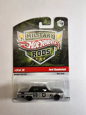 Hot Wheels Military Rods Ford Thunderbolt 24 Of 26 • $6.50