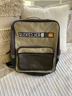 Vintage Quicksilver Backpack With Cross Body Strap - Free Post  • £61.99