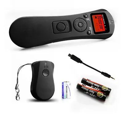 $37.99 • Buy Wireless Timer Remote For Sony Alpha A7 A7R HX300 A58 NEX-3NL A3000 A6000
