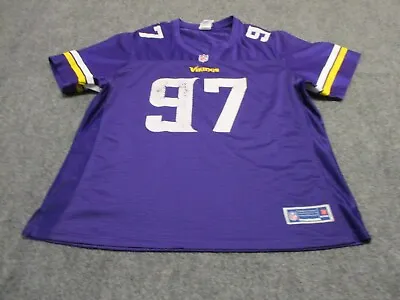 Everson Griffin Minnesota Vikings Jersey Women's 2XL XXL Purple NFL * • $18.88