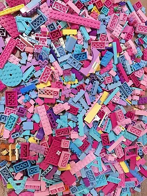 Bulk Lot Of Lego Girl Female Friends Colours Pink Purple Lemon Blue • $17.90