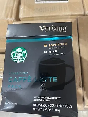 2018 STARBUCKS VERISMO Caffe Latte 5 Boxes • $34.99