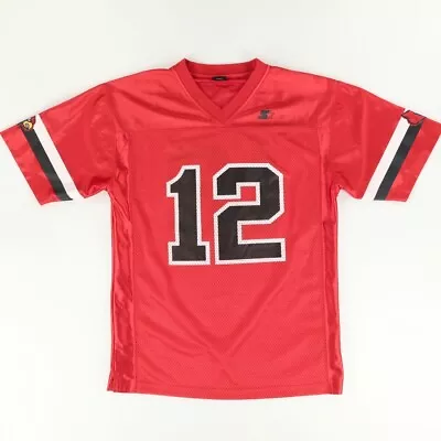 VTG Starter Louisville Cardinals Football Solid V-Neck Jersey Red Men's S • $10.99