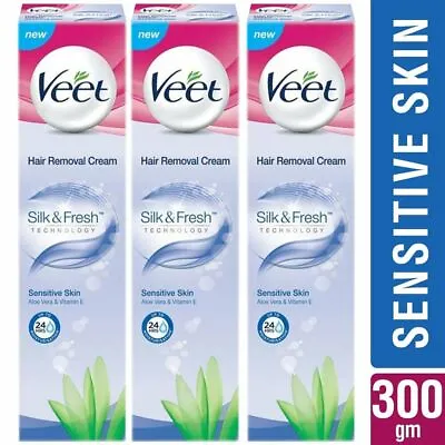 Veet Hair Removal Cream For Women  Sensitive Skin - 100 G  PACK OF 3 • $18.20