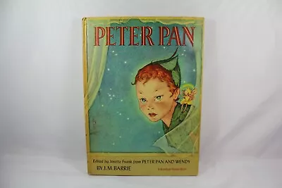 Vtg Peter Pan 1957 J.M.Barrie/ Josette Frank/ Marjorie Torrey HC DJ 1st Edition • $25