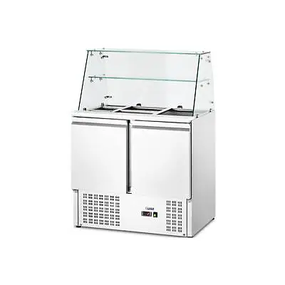 Salad Bar Cooling Table Salad Counter 240 L 1xGN1/1 3xGN1/3 3xGN1/6 • £1579