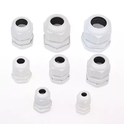 10pcs PG9 PG09 Waterproof Connector Gland Dia. 4-8mm Cable • $6.97