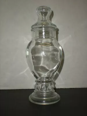$19.89 • Buy 8  Vintage Apothecary Round Glass Candy Jar