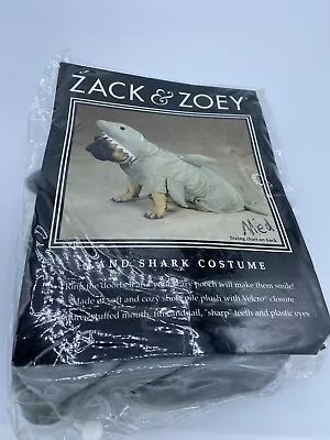 Zack And Zoey Shark Dog Costume Sz MediumFits Beagle Spaniel Corgi Terrier • $10.78