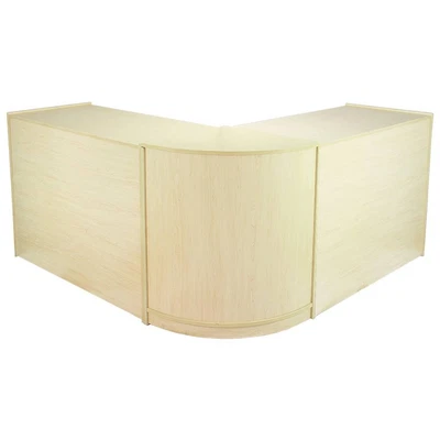 £499.99 • Buy Retail Counters Shop Display Storage Cabinet Glass Showcase Maple Shelves Zodiac