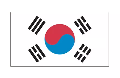 South Korea Korean FLAG STICKER DECAL MADE IN USA • $51.99