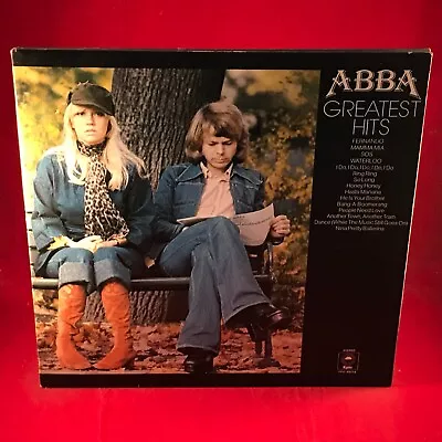 ABBA Greatest Hits 1976 UK Vinyl LP Fernando SOS Waterloo Best Of Mamma Mia ~~ • £12.53