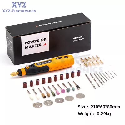 Electric Hand Drill Punch Tool 3.6V Cordless Electric Drill Kit Screwdriver US • $20.67