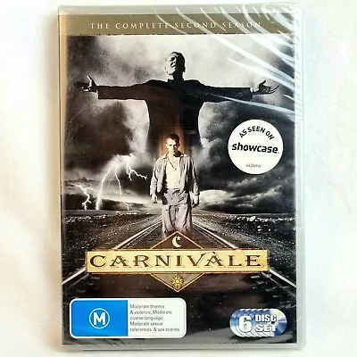 £21.18 • Buy CARNIVALE Season 2 DVD NEW Sealed 6 Discs Region 4 HBO Showcase Daniel Knauf   