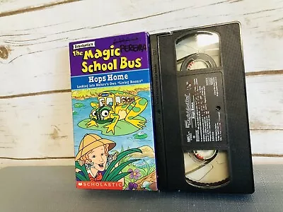 THE MAGIC SCHOOL BUS HOPS HOME VHS Home Video Cassette Tape Free Shipping • $9.75