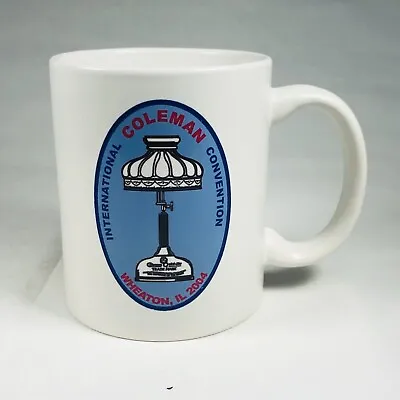 Vintage 2004 ICCC Coleman Camping Coffee Mug Cup Wheaton Illinois Convention • $14.99