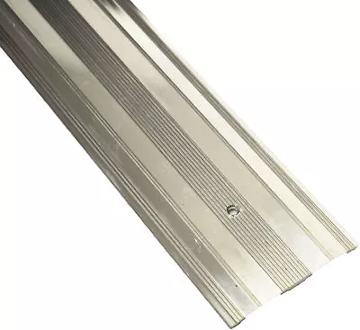 £5.49 • Buy Extra Wide Cover Strip Carpet Metal Door Bar Trim - Threshold - Silv​er 900mm