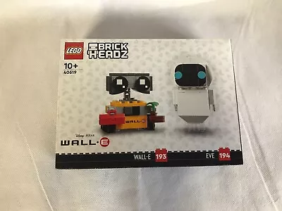 Lego Brickheadz - WALL-E And EVE - 40619 - New & Sealed • £22.95