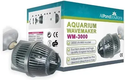 Aquarium  Marine  Wave  Maker  Fish  Tank  Powerhead  3000L / H -  Powerful  Cli • £24.99