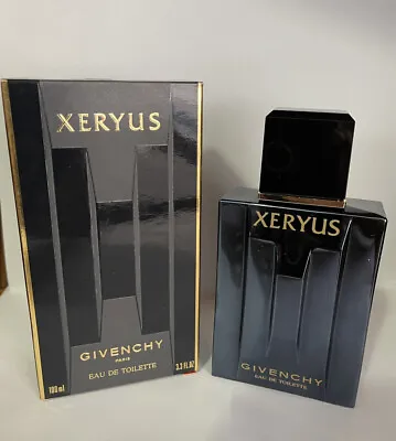 XERYUS By Givenchy EAU De Toilette 100 ML 3.3FL Oz For Men VINTAGE Not Spray • $120