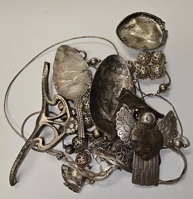 Sterling Silver Lot - 132 Grams - 4.656 Ounces - Vintage • $125