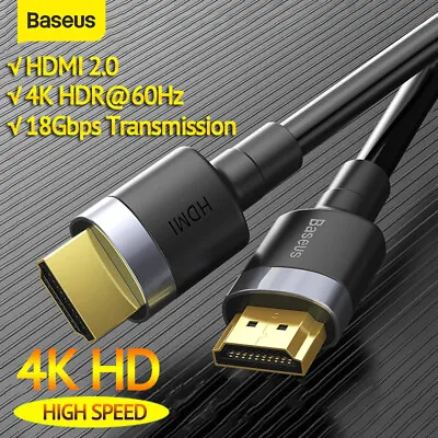 1-5M High Speed 4K HDMI Cable Gold Plated Connection Ethernet 1080P Ultra HD • $9.34