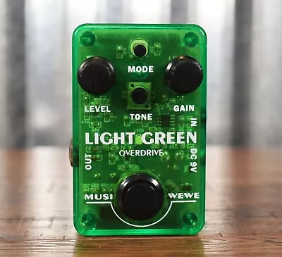 SKS Audio Musiwewe Light Green Vintage TS Overdrive Guitar Effect Pedal • $22.99