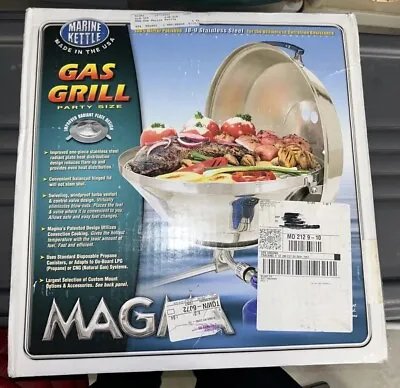 Magma A10-215 Marine Kettle Gas Grill New!  Boating Grill • $165