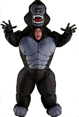 Adult Inflatable Gorilla Costume Fits 5ft 4  To 6ft 2  Sealed New Morph Costume • $49.99