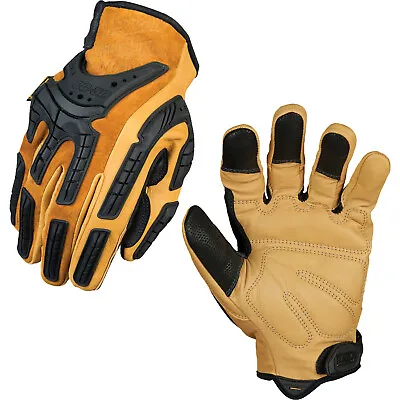 Mechanix Wear CG Full Genuine Leather Multipurpose Gloves - Small • $41.95