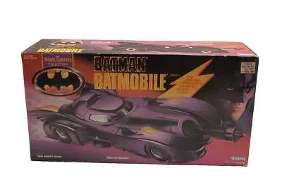 Vintage 1989 Kenner Batman Dark Knight Collection (Keaton) Batmobile SEALED NRFB • $112.50