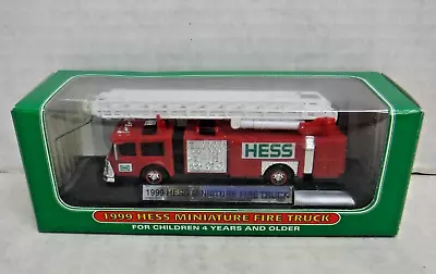 1999 Hess Miniature Fire Truck Diecast 031224AST • $12.34