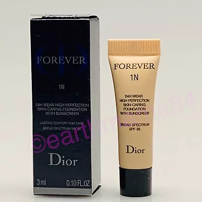 BNIB ~ Dior Forever Foundation ~ 1N 3ml Deluxe Sample SAME DAY SHIP • $12.99