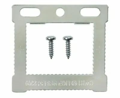 10 X CWH1 SQUARE HANGERS STRETCHED CANVAS HOLLOW BACK PICTURE FRAMES + SCREWS • £4.49