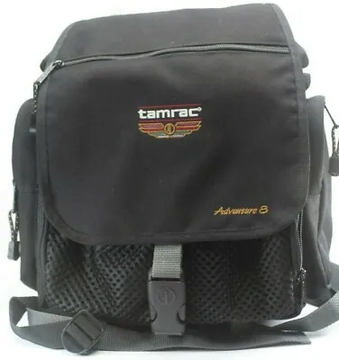 $38.80 • Buy 1yr Warranty Tamrac Adverture 8 Camera Backpack Case Gadget Bag Dslr Free Ship