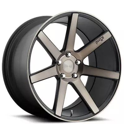 (4) 19  Staggered Niche Wheels M150 Verona Black Machined Rims(B47) • $1432