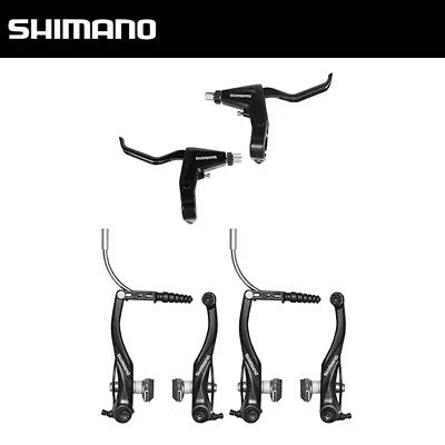 SHIMANO Alivio BR-T4000/BL-T4000 V-Brake & Lever Set Front/Rear Set MTB • $20.59