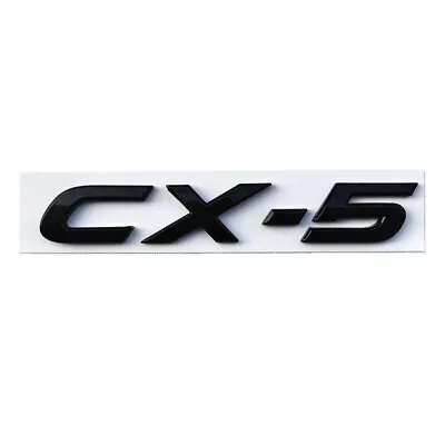 Gloss Black CX-5 Letters Rear Trunk Lid Emblem Nameplate For Mazda CX-5 GS GT GX • $14.14