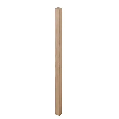 Solid White Oak 900mm Square Edge Spindle Baluster 41x41mm • £8.65