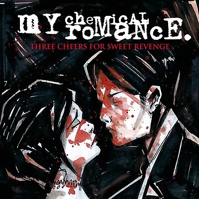 MY CHEMICAL ROMANCE Three Cheers For Sweet Revenge BANNER 4X4 Ft Fabric Poster • $29.95