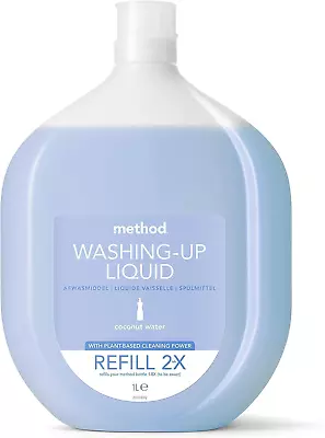 Method Washing Up Liquid Refill Coconut Water 1L • £14.99