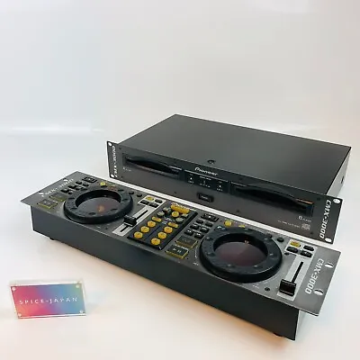 Pioneer CMX-3000 Dual Twin CD DeckProfessional DJ CDJ Player CMX3000 Working JP • $349.90