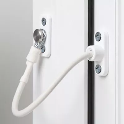 Jackloc Perma Window Cable Restrictor White (JACK-SW-W) • £14.70