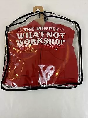 FAO SCHWARZ The Muppets Whatnot Workshop Zip Up Jacket Red Hoodie NWT New • $44.99